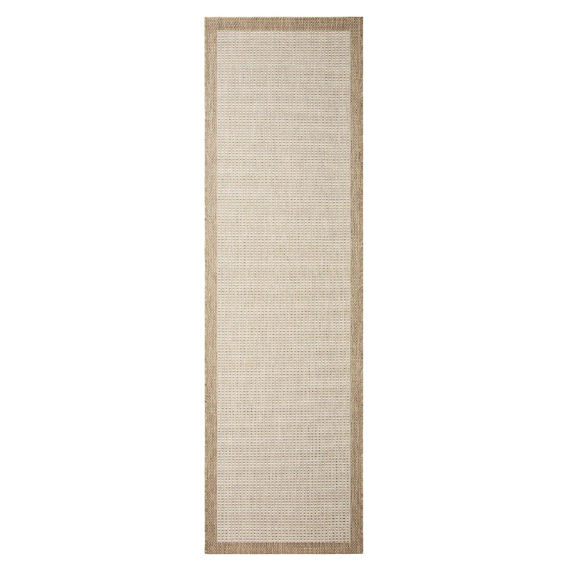 Bahar Uteteppe Beige/Off-white, 80x250 cm