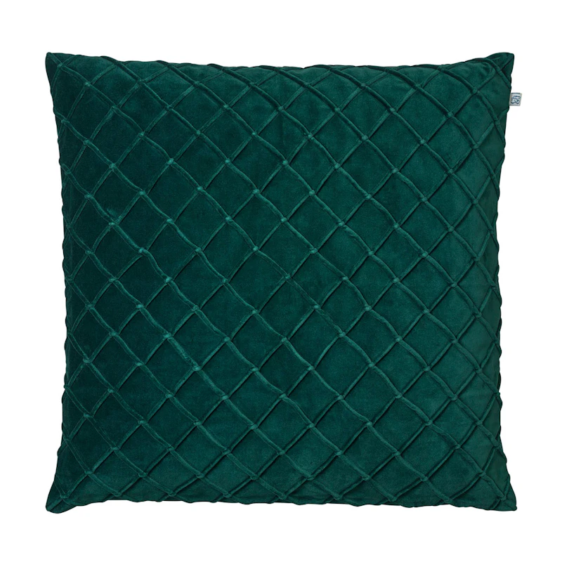 Deva Velvet Putetrekk 50x50 cm, Green