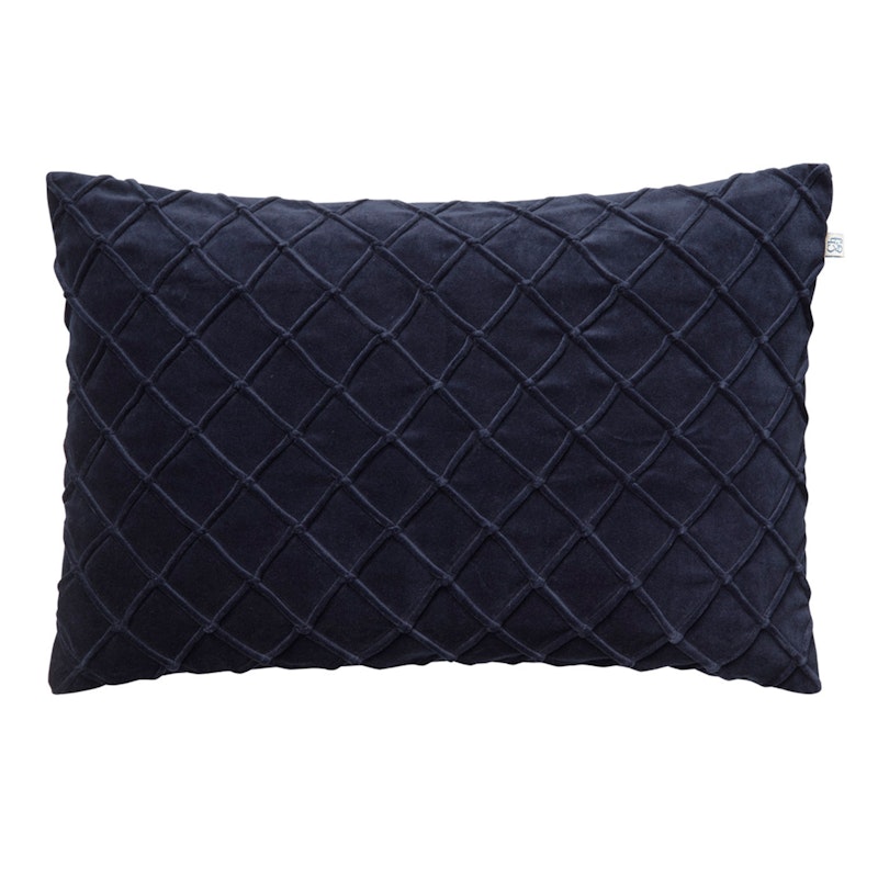 Deva Velvet Putetrekk 40x60 cm, Navy