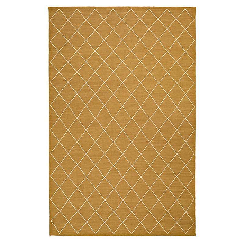 Diamond Dhurry Gulvteppe 184x280 cm, Masala Yellow