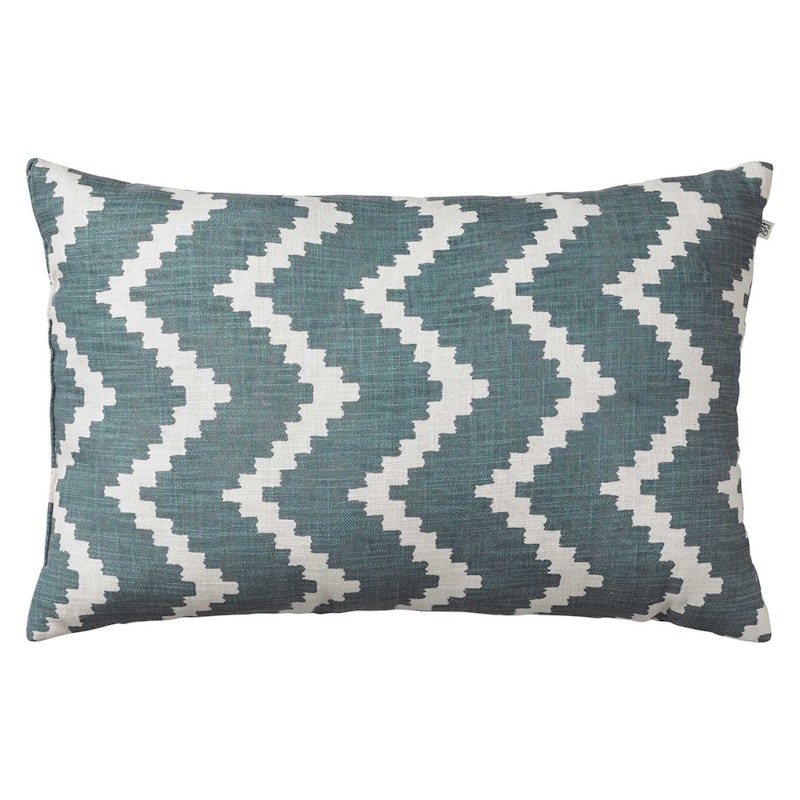 Ikat Sema Pute 40x60 cm Utendørs, Heaven Blue / Off-white