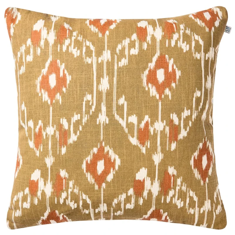 Kochi Pute 50x50 cm, Beige / Apricot Orange