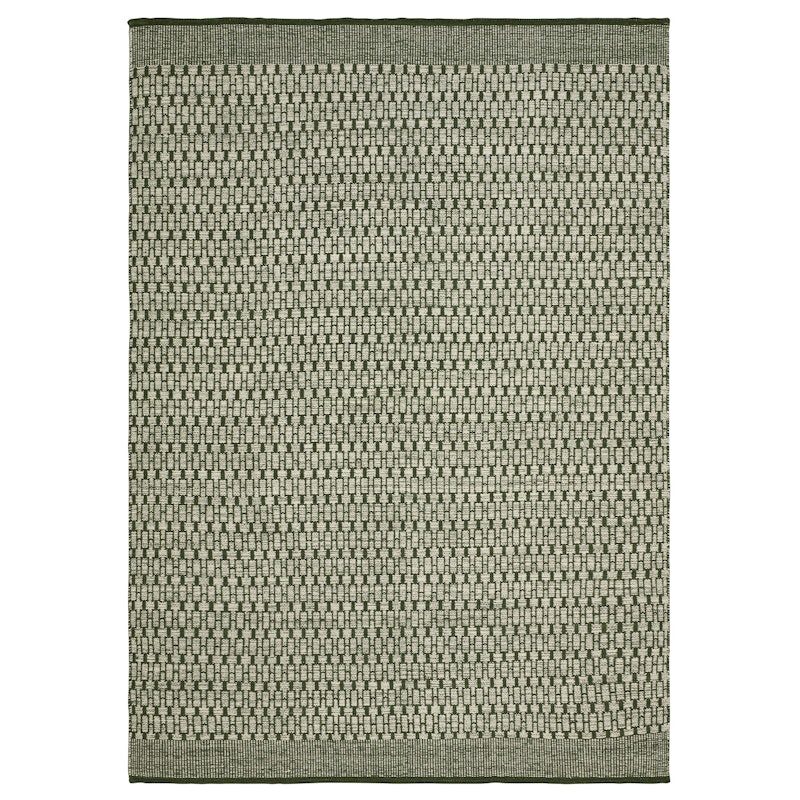 Mahi Dhurry Gulvteppe 200x300 cm, Off White/Grønn 