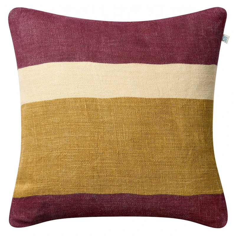 Manali Putetrekk 50x50 cm, Ruby / Masala Yellow