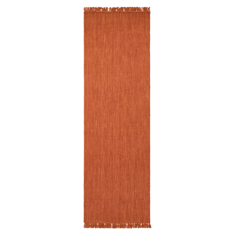 Nanda Teppe Rust Melange, 80x250 cm