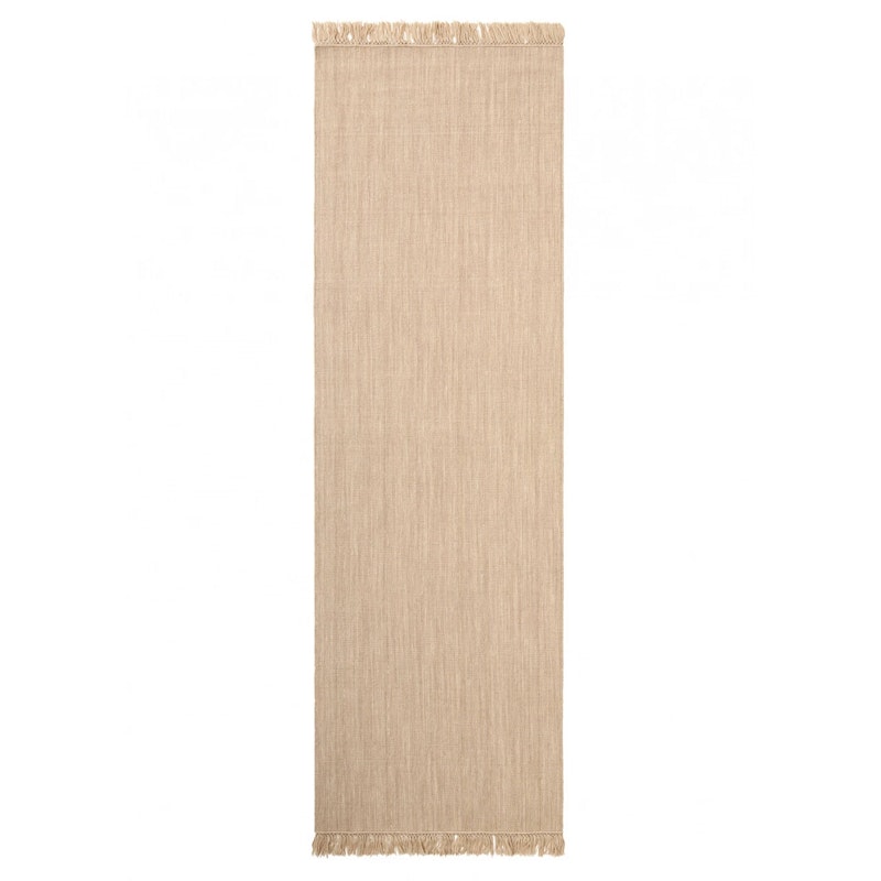 Nanda Teppe Lys Beige, 80x250 cm