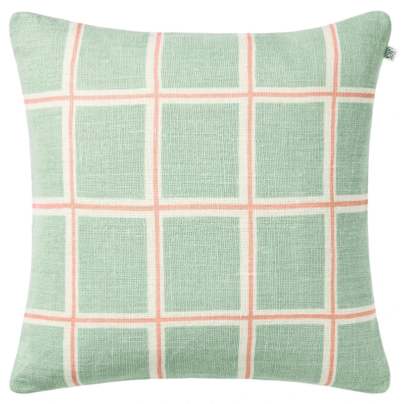 Raha Putetrekk 50x50 cm, Aqua / Rose