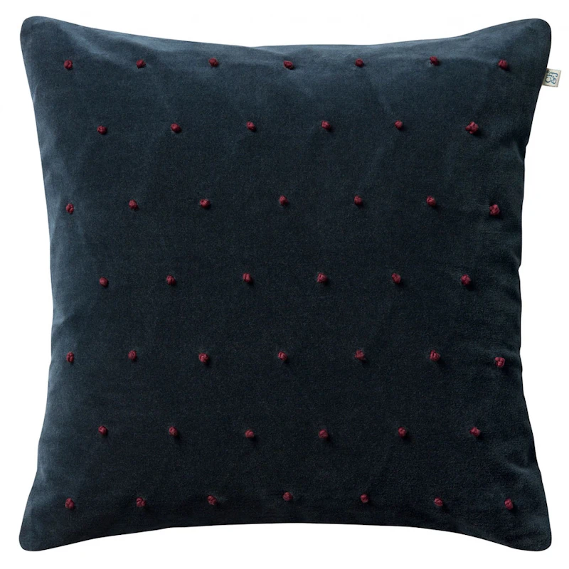 Roma Putetrekk 50x50 cm, Sea Blue / Ruby