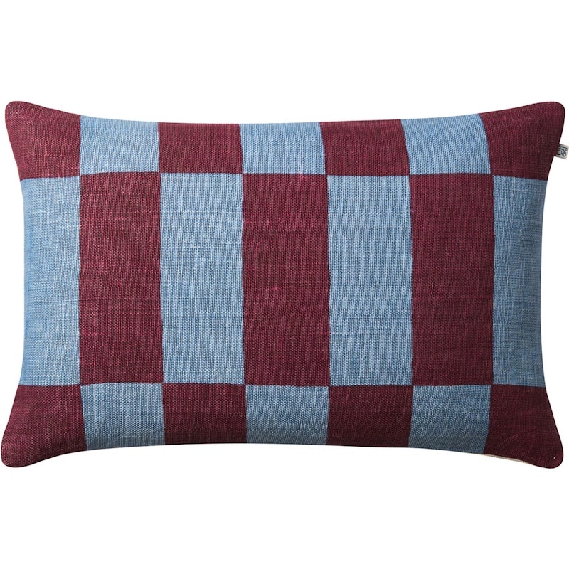 Samar Putetrekk 40x60 cm, Dusty Blue / Ruby