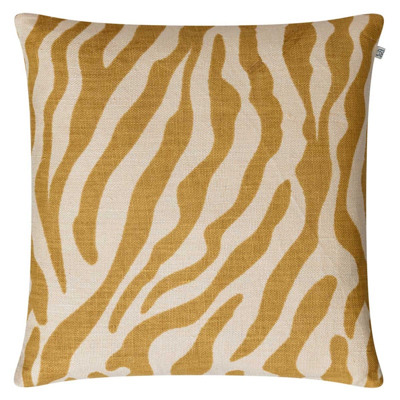 Zebra Putetrekk 50x50 cm, Spicy Yellow