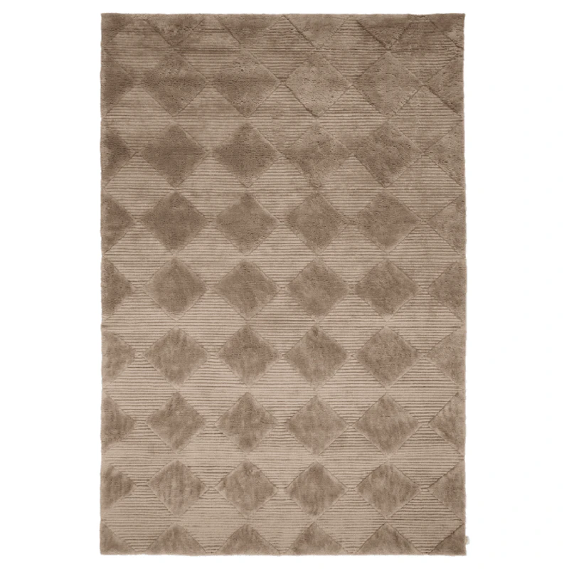 Berber Ullteppe 250x350 cm, Chocolate