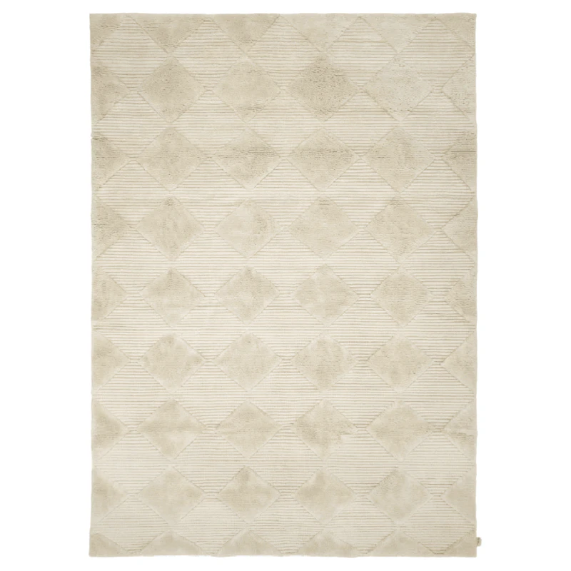 Berber Ullteppe 250x350 cm, Ivory