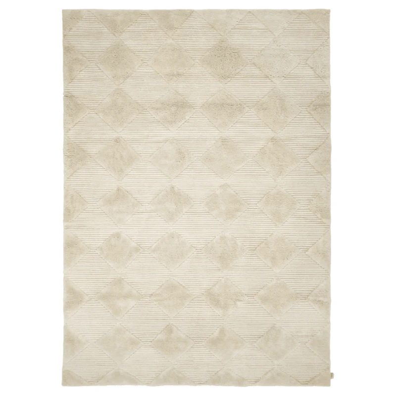 Berber Ullteppe 200x300 cm, Ivory