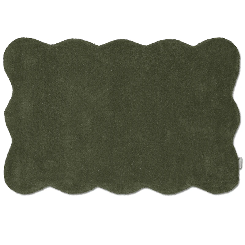 Clam Dørmatte 60x90 cm, Skogsgrønn