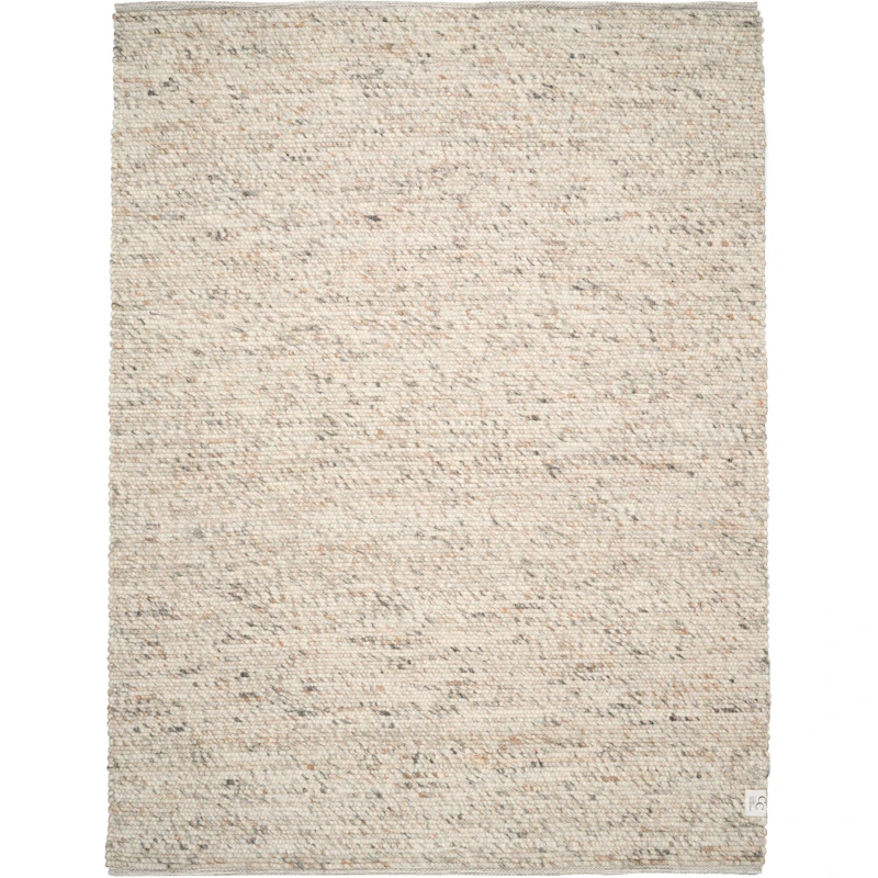 Merino Teppe 170x230 cm, Natural Beige