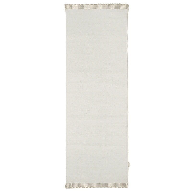 Pure Ullteppe 80x250 cm, Off-white
