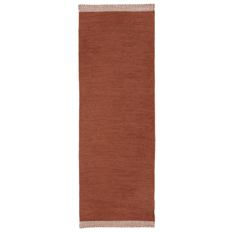 Pure Ullteppe 80x250 cm, Terracotta