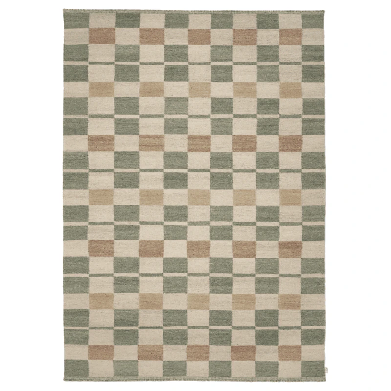 Rutvik Ullteppe 200x300 cm, Grønn
