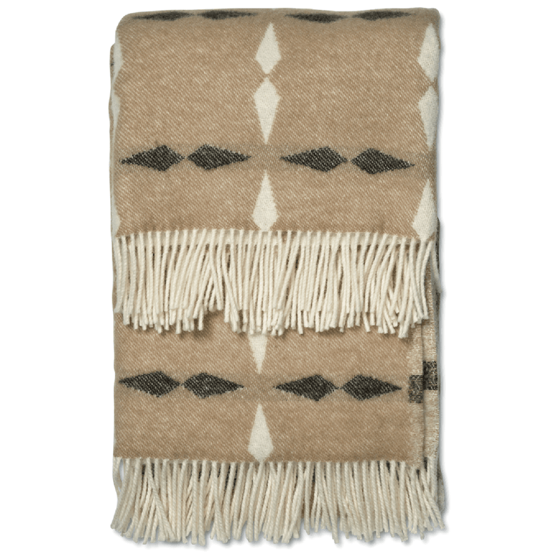 Tile Ullteppe 130x180 cm, Sort / Hvit / Beige