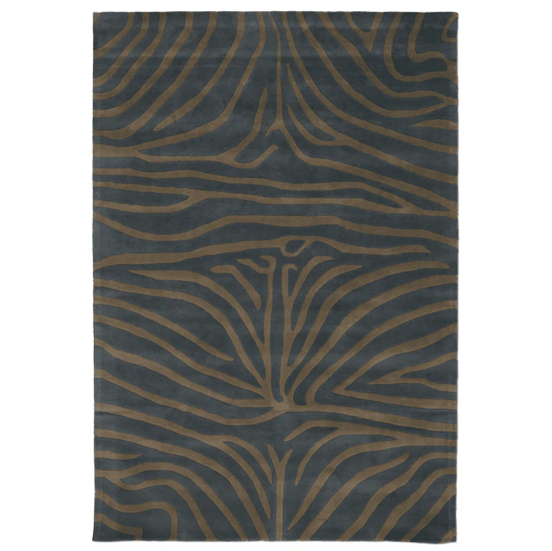Zebra Ullteppe 170x230 cm, Horizon Blue