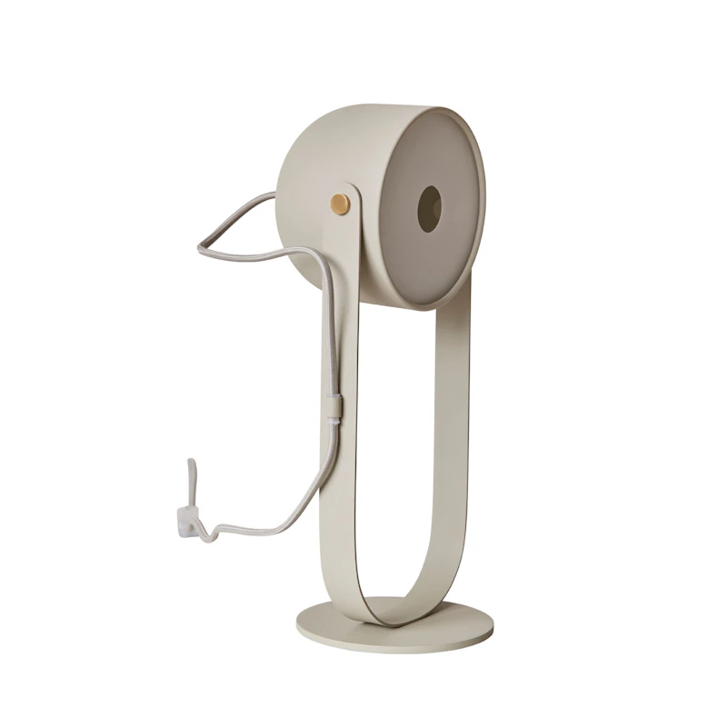 Svejk 13 Bordlampe, Beige/Messing