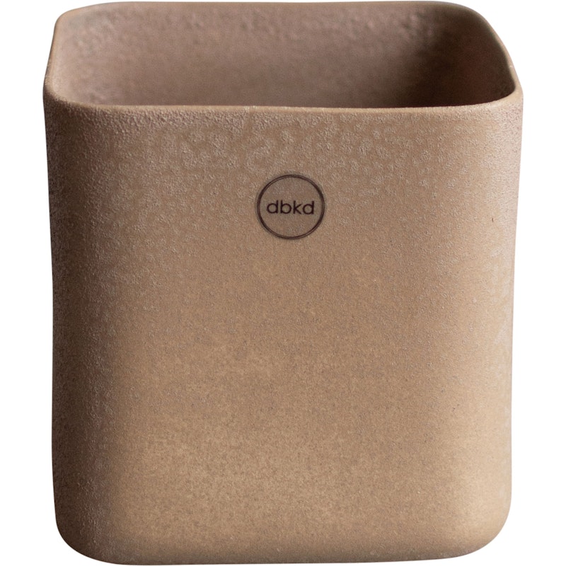 Cube Krukke Liten H15 cm, Sand