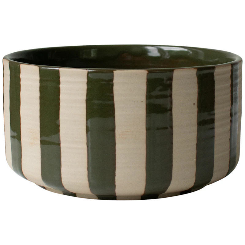 Line Krukke 8 cm, Grønn
