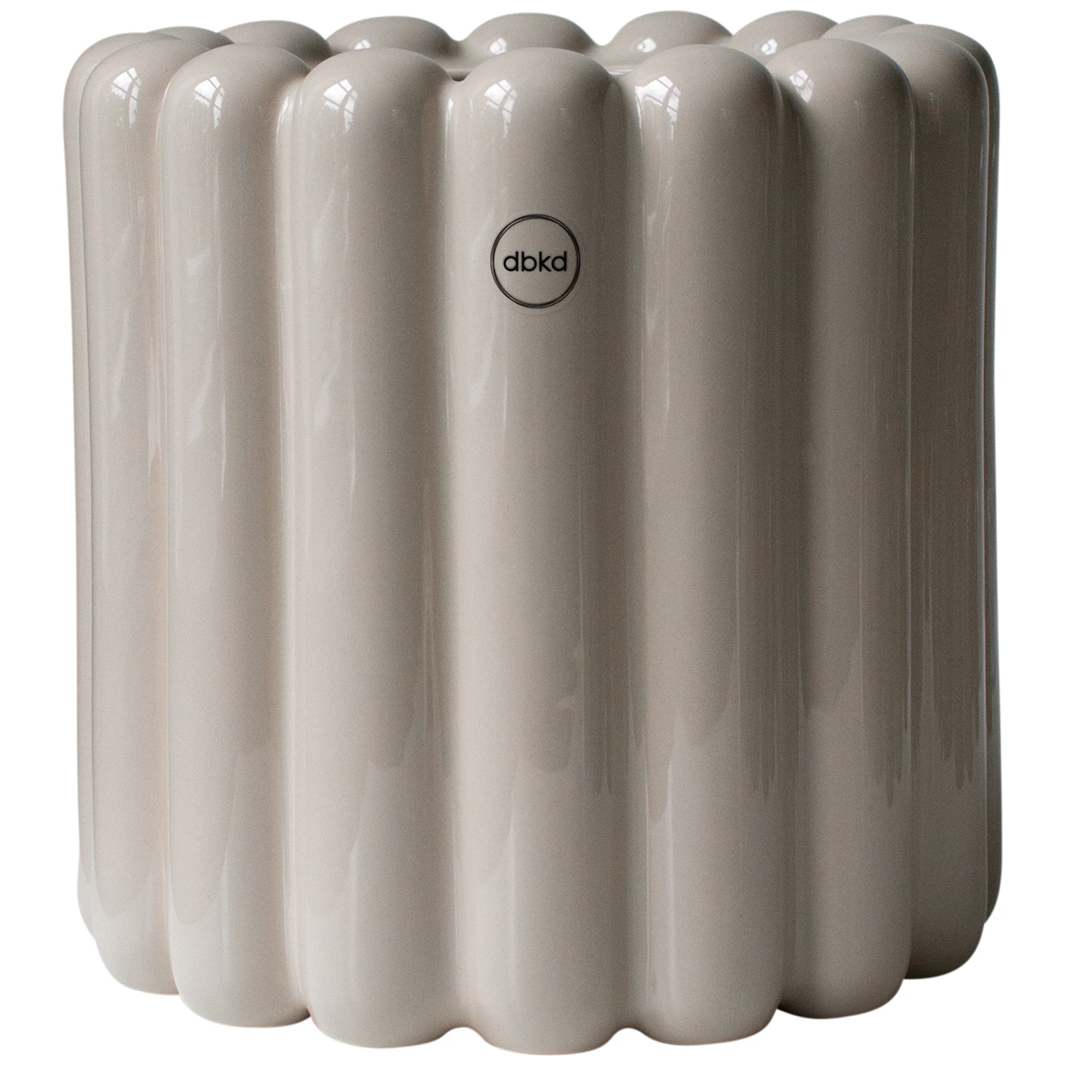 Mist Krukke Small, Taupebrun