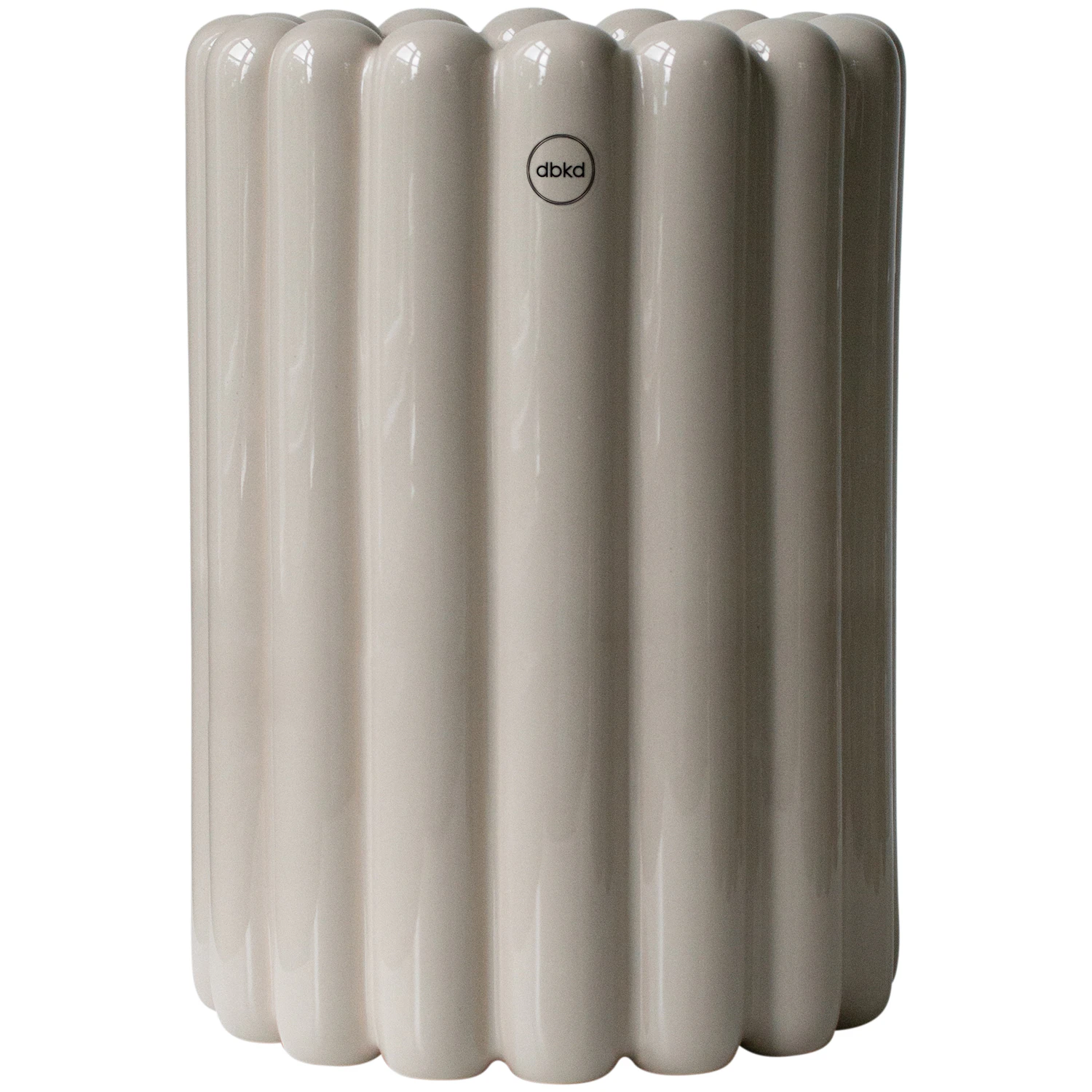 Mist Krukke Large, Taupebrun