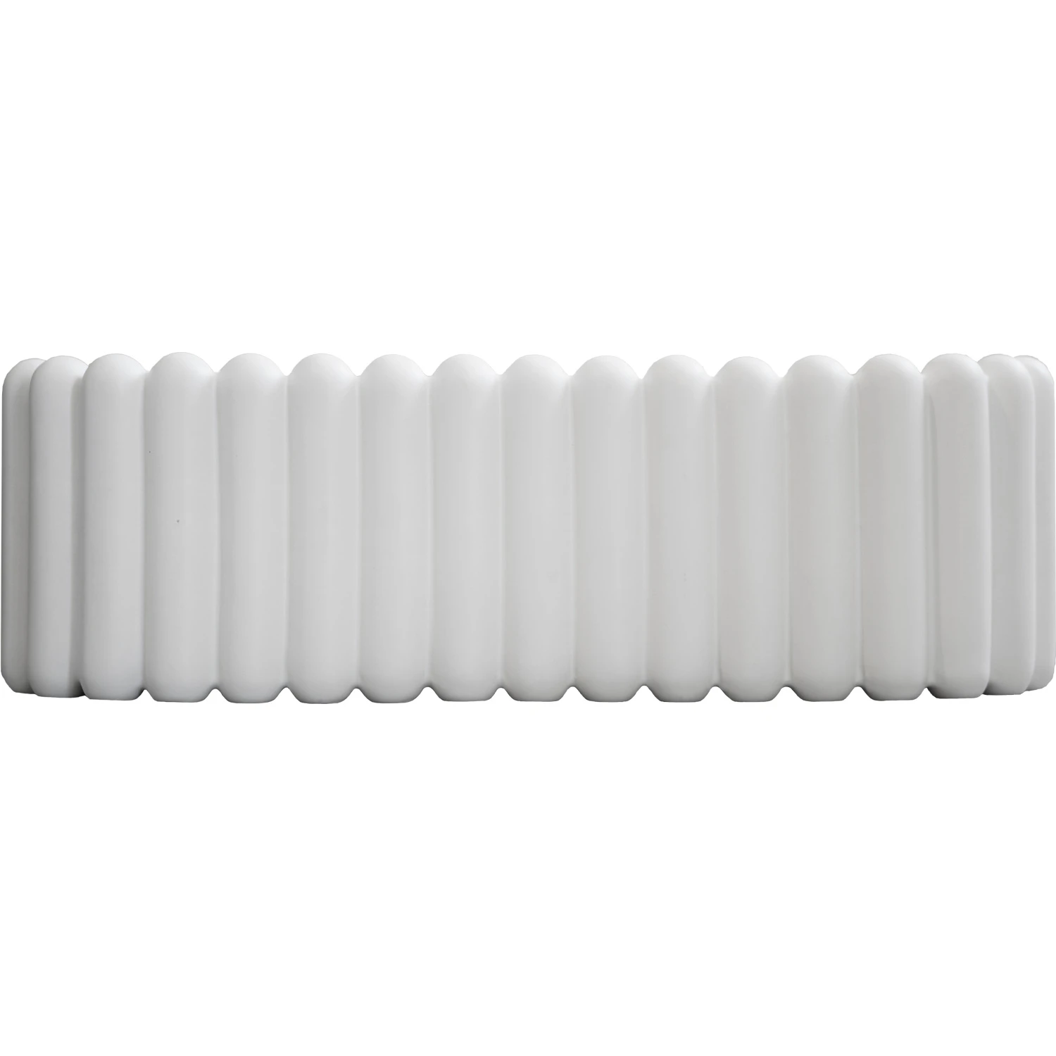 Mist Oval Krukke XL, Hvit