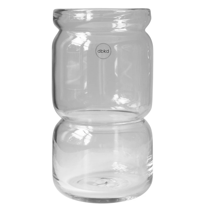 Neck Vase Large, Klar