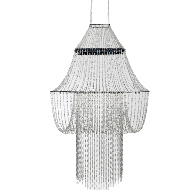 La Lampe C Lysekrone, Rustfritt Stål