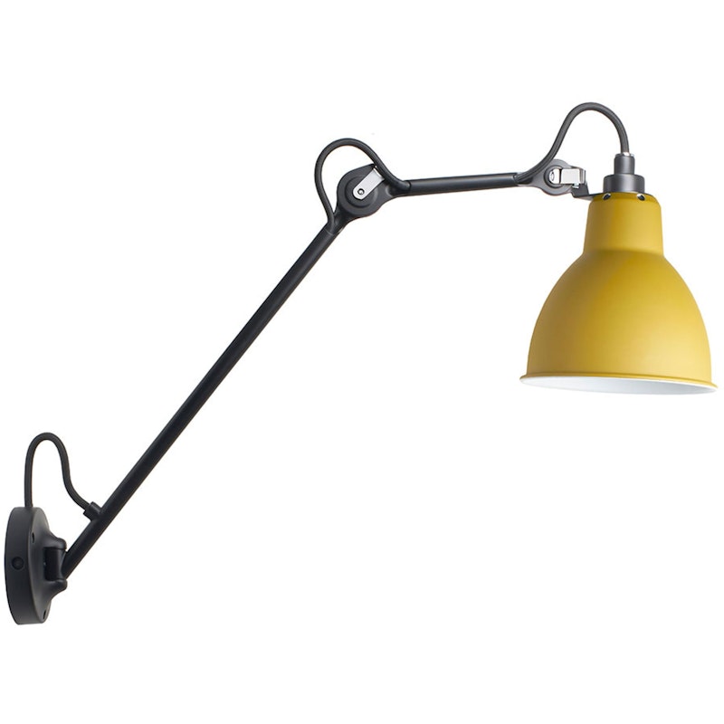 Lampe Gras N°122 SW Vegglampe, Gul