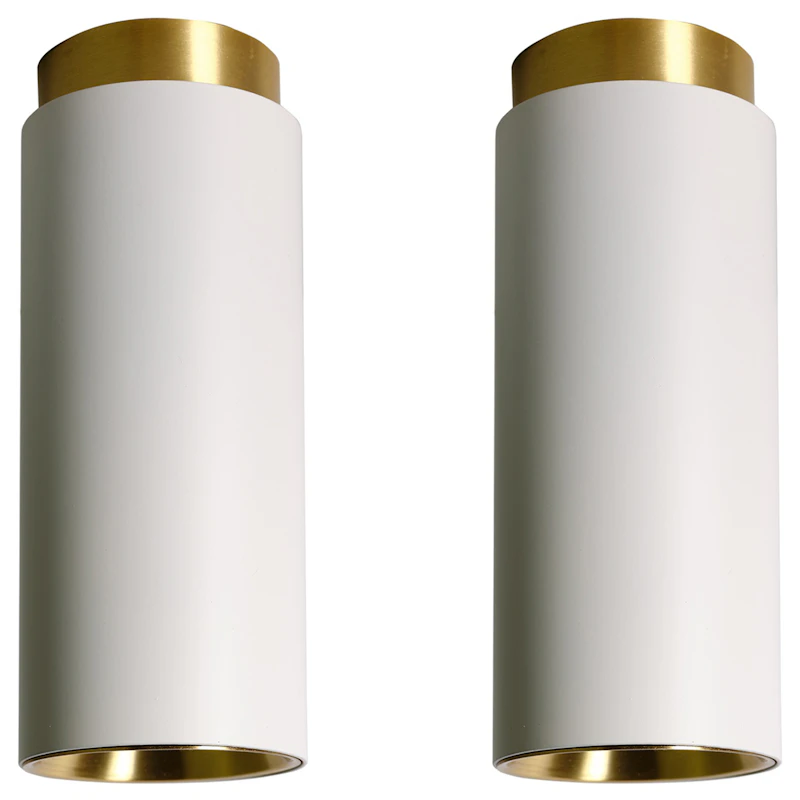 Tobo C65 Spotlight 2-pk, Hvit