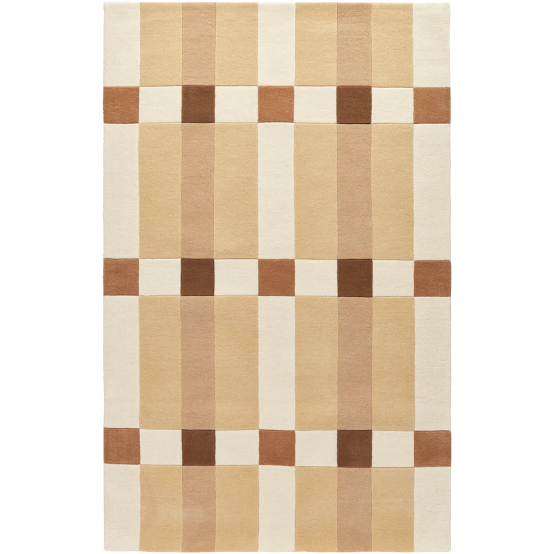 Checks Ullteppe Beige, 300x400 cm