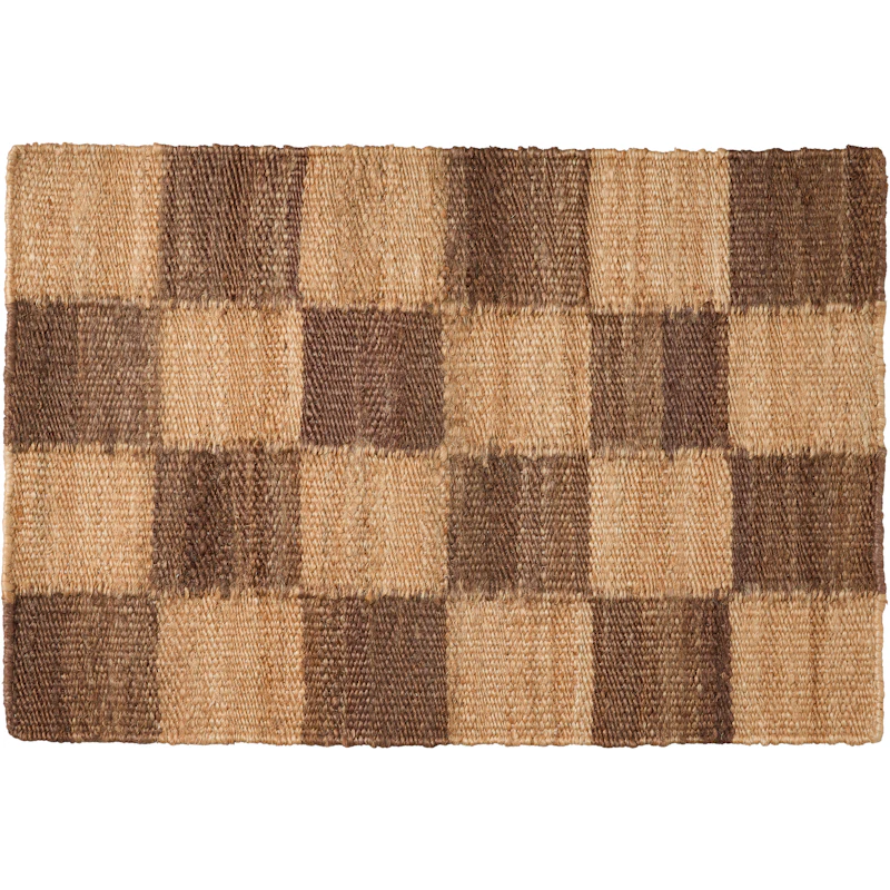 Chess Dørmatte Jute 60x90 cm, Natur / Brun
