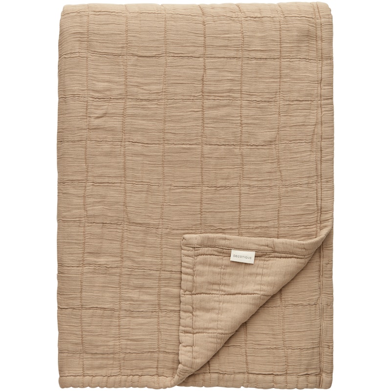 Classic Sengeteppe 260x260 cm, Beige