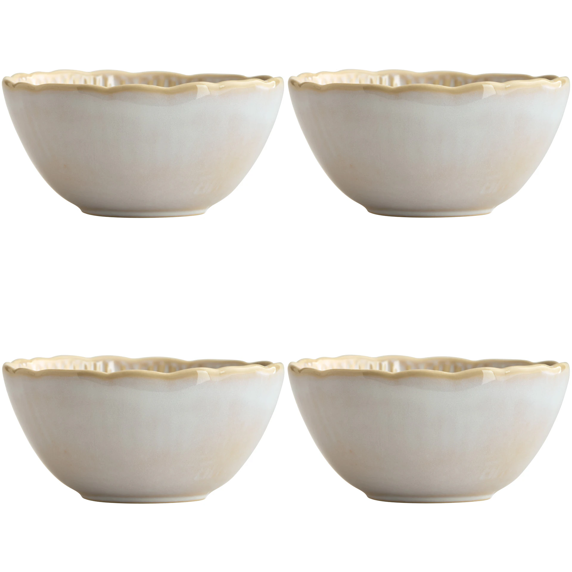 Daisy Sk&aring;l 16 cm 4-pk, Cream