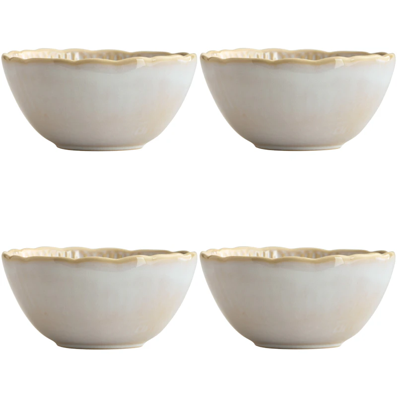 Daisy Skål 16 cm 4-pk, Cream
