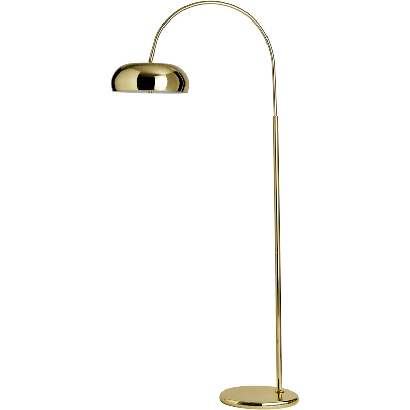 Deco Disco Gulvlampe, Messing