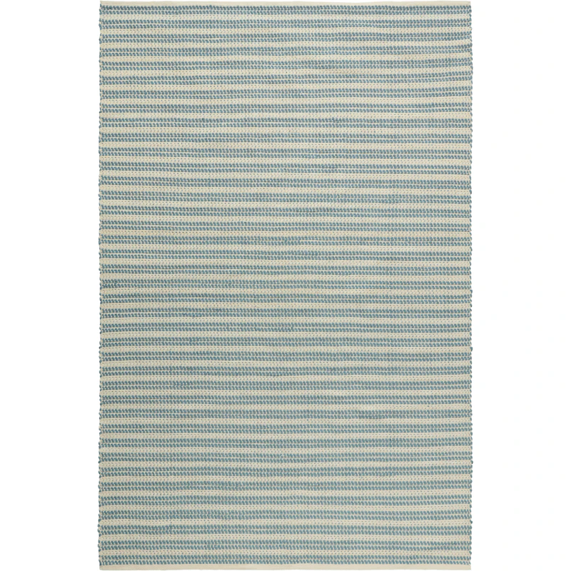 Dune Teppe Resirkulert PET 180x270 cm, Dusty Blue / Off-white