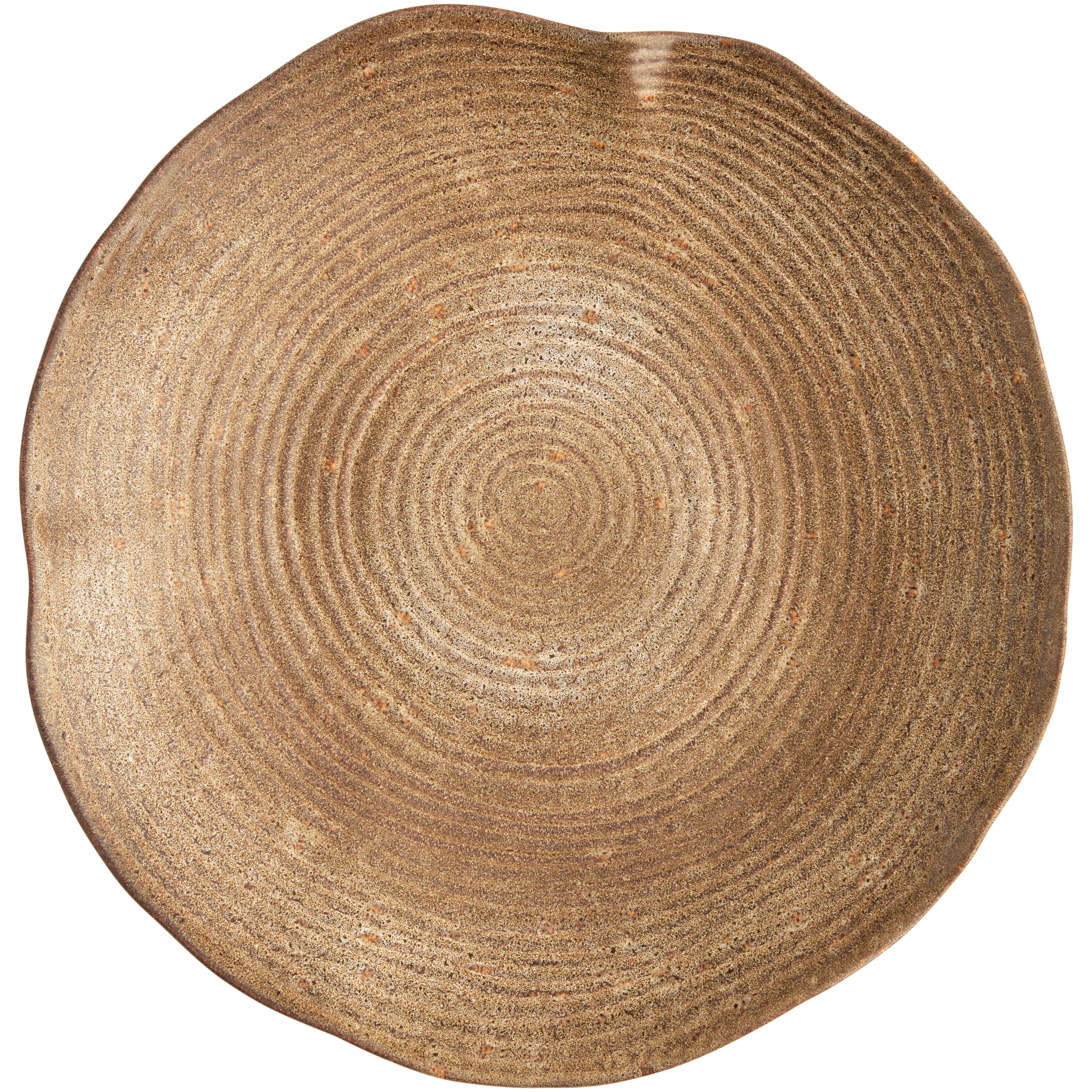 Elara Serveringsfat 39 cm, Brun