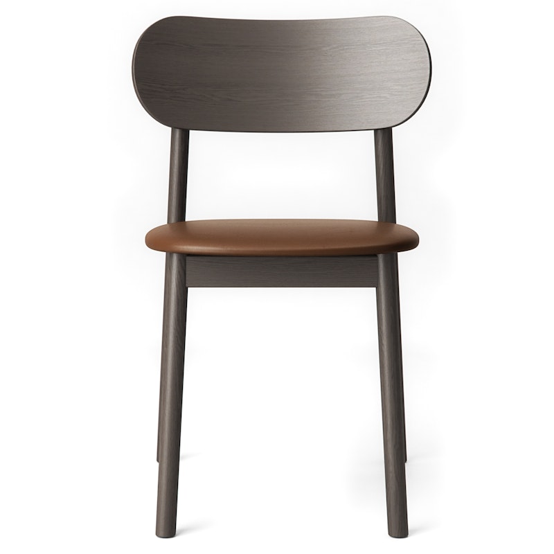 Elephant Stol, Mørk Eik / Brunt Lær