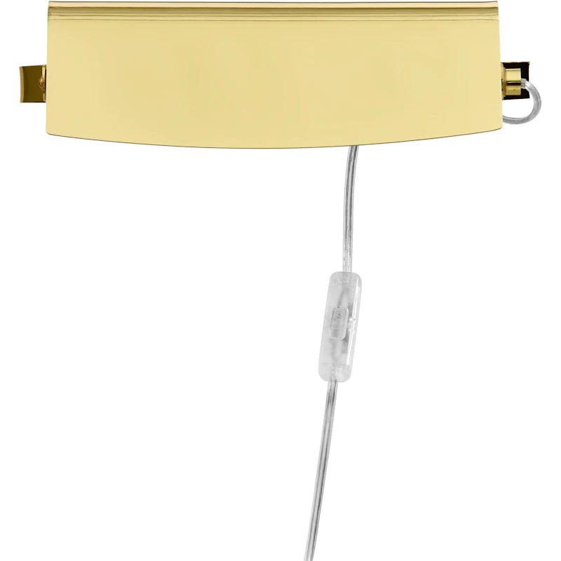 Fold Vegglampe, Messing