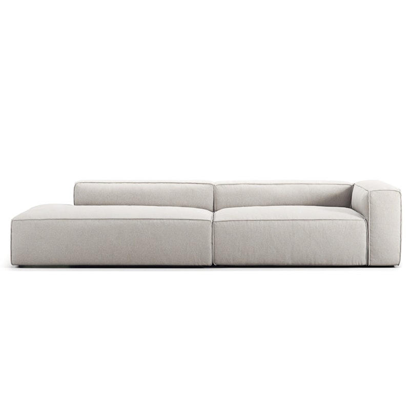 Grand 3-Seter Sofa åpen ende Venstre, Moon White