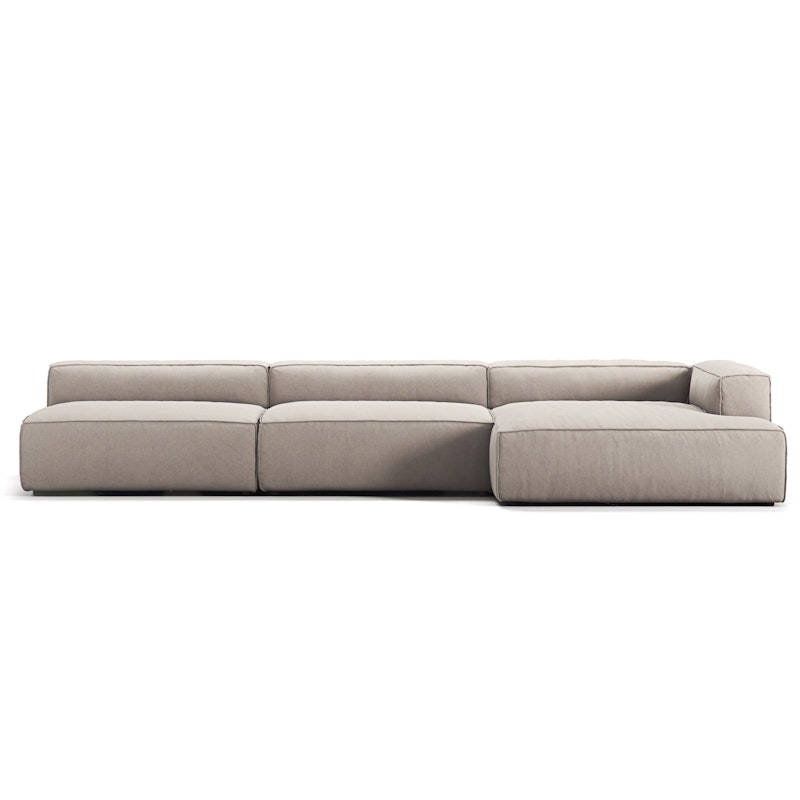 Grand 5-Setersofa sjeselong Høyre, Sandshell Beige