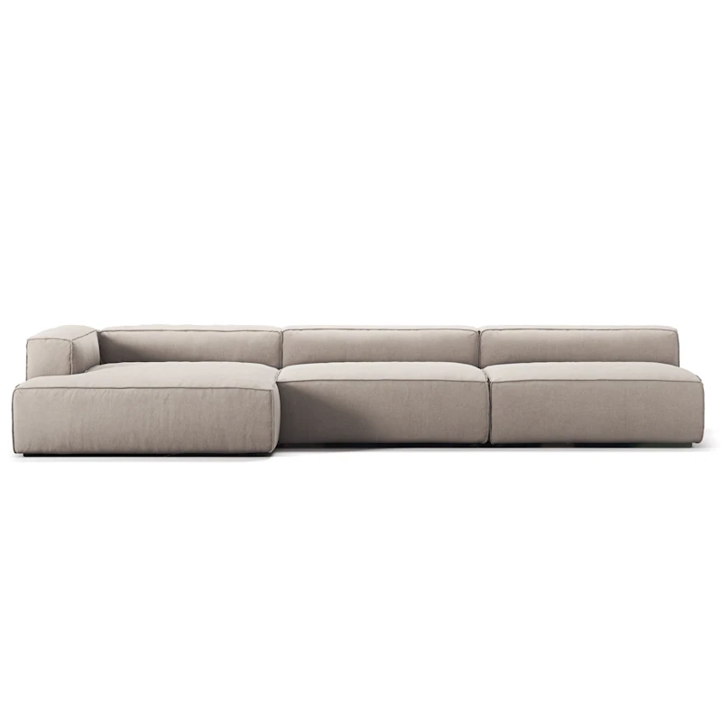 Grand 5-Setersofa sjeselong Venstre, Sandshell Beige