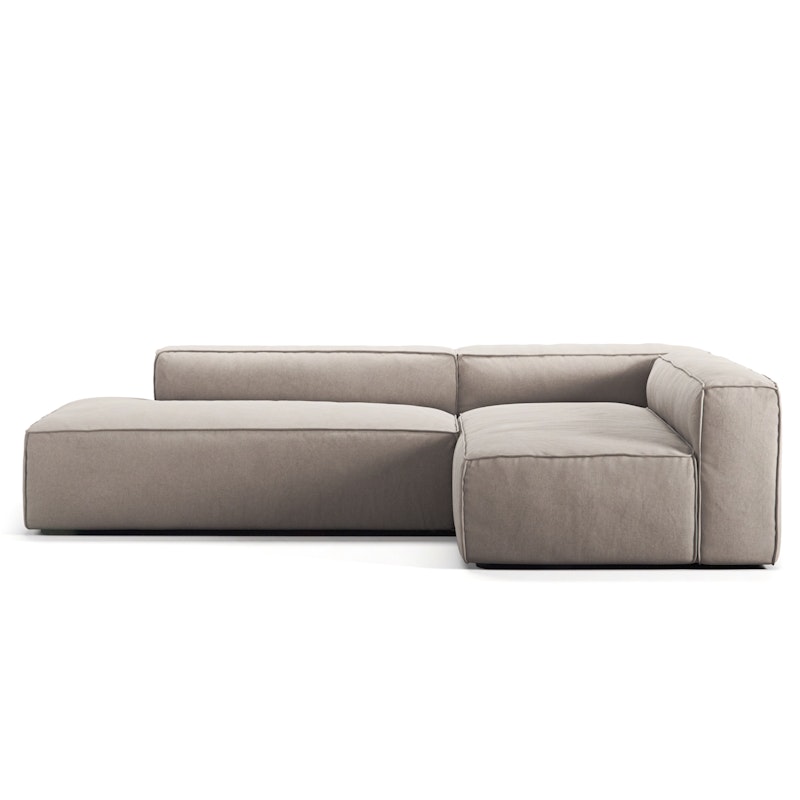 Grand Loungesofa 3-seters åpen ende Venstre, Sandshell Beige