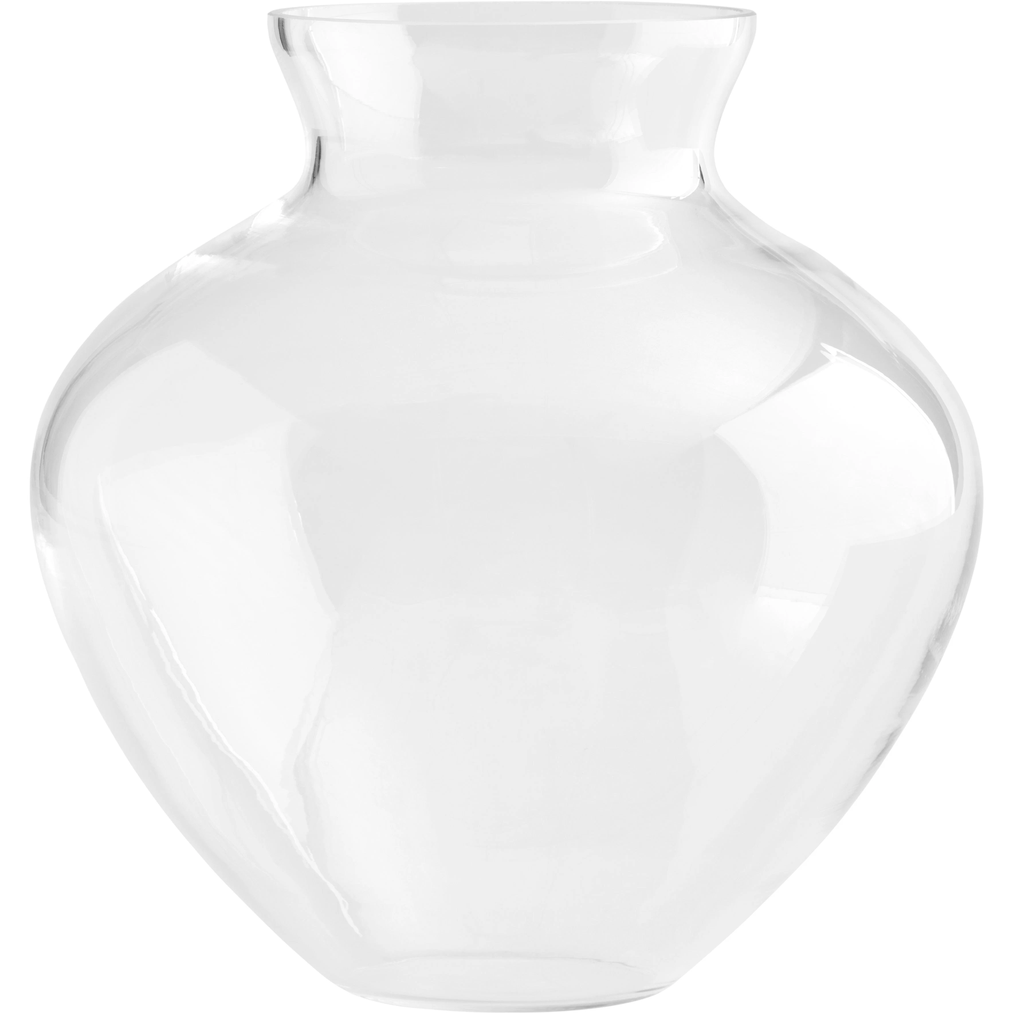 Juna Vase 23 cm, Klar