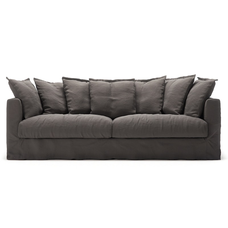 Le Grand Air 3-Seter Sofa Lin, Smokey Granite